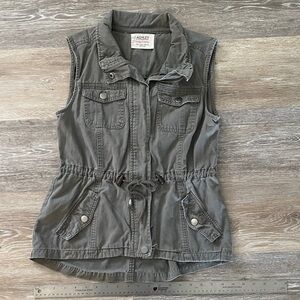 Ashley By 26 International Charcoal Utility Vest